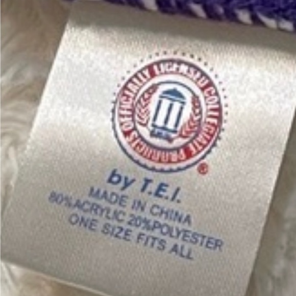 LSU Purple, Gold & White Beanie - Picture 5 of 6